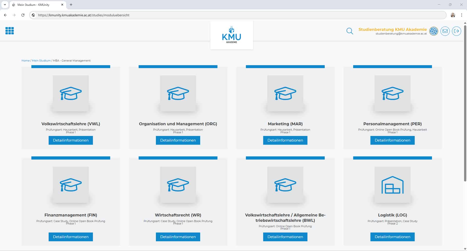 Online-Campus Module - kmunity